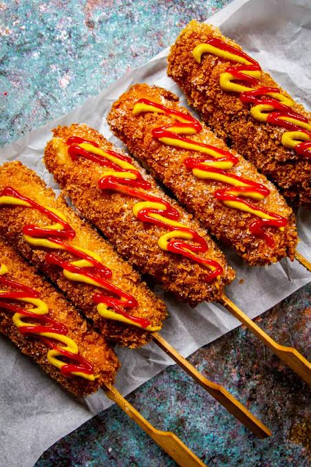 Korean corn dogs